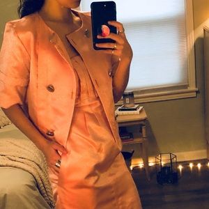 Walter Baker Strapless Dress & Jacket